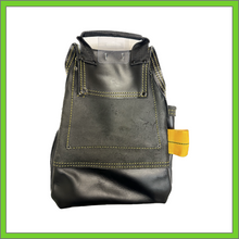 Load image into Gallery viewer, TOOL POUCH - DEWALT DG5433 TOOL BAG, 10 POCKET, TOP GRAIN LEATHER, BLACK