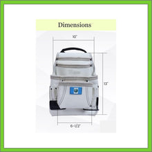 Load image into Gallery viewer, Premium Leather White Tool Pouch with 2 Hammer Holders for Framers, Roofing, Carpenters, Electricians, Construction - 10 Pocket - Guatemala Flag