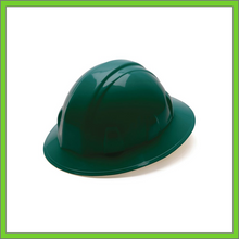 Load image into Gallery viewer, SL SERIES FULL BRIM HARD HAT, 4-POINT RATCHET SUSPENSION, GREEN