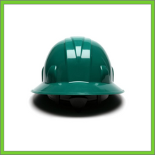 Load image into Gallery viewer, SL SERIES FULL BRIM HARD HAT, 4-POINT RATCHET SUSPENSION, GREEN