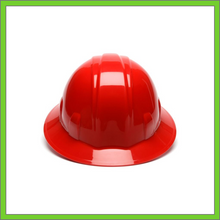 Load image into Gallery viewer, SL SERIES FULL BRIM HARD HAT, 4-POINT RATCHET SUSPENSION, RED