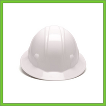 Load image into Gallery viewer, SL SERIES FULL BRIM HARD HAT, 4-POINT RATCHET SUSPENSION, WHITE