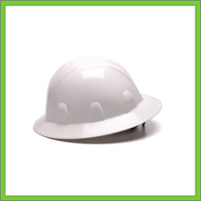 Load image into Gallery viewer, SL SERIES FULL BRIM HARD HAT, 4-POINT RATCHET SUSPENSION, WHITE
