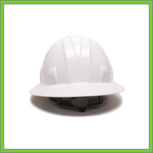 Load image into Gallery viewer, SL SERIES FULL BRIM HARD HAT, 4-POINT RATCHET SUSPENSION, WHITE