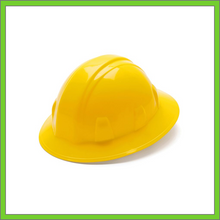 Load image into Gallery viewer, SL SERIES FULL BRIM HARD HAT, 4-POINT RATCHET SUSPENSION, YELLOW
