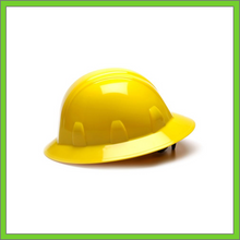 Load image into Gallery viewer, SL SERIES FULL BRIM HARD HAT, 4-POINT RATCHET SUSPENSION, YELLOW