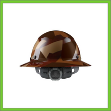 Load image into Gallery viewer, LIFT FIBER RESIN DAX 50/50 DESERT CAMO FULL BRIM HARD HAT
