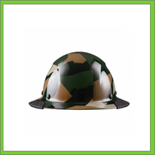 Load image into Gallery viewer, LIFT CARBON FIBER DAX 50/50 JUNGLE CAMO GLOSS FULL BRIM HARD HAT