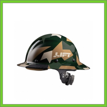 Load image into Gallery viewer, LIFT CARBON FIBER DAX 50/50 JUNGLE CAMO GLOSS FULL BRIM HARD HAT