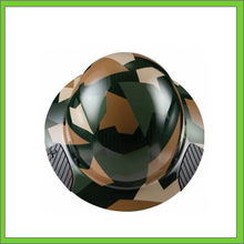 Load image into Gallery viewer, LIFT CARBON FIBER DAX 50/50 JUNGLE CAMO GLOSS FULL BRIM HARD HAT