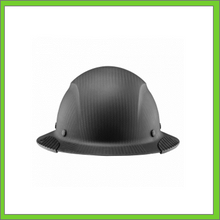 Load image into Gallery viewer, LIFT CARBON FIBER MATTE BLACK FULL BRIM HARD HAT