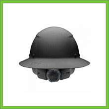 Load image into Gallery viewer, LIFT CARBON FIBER MATTE BLACK FULL BRIM HARD HAT