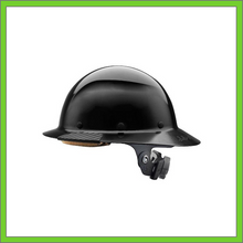 Load image into Gallery viewer, LIFT FIBER RESIN BLACK FULL BRIM HARD HAT
