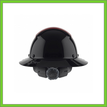 Load image into Gallery viewer, LIFT FIBER RESIN DAX 50/50 GLOSS RED/BLACK FULL BRIM HARD HAT