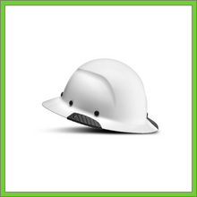 Load image into Gallery viewer, LIFT FIBER RESIN WHITE FULL BRIM HARD HAT