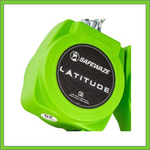 Load image into Gallery viewer, 6 FT LATITUDE DUAL WEB SRL SAFEWAZE - SELF RETRACTING LIFELINE WITH REBAR HOOKS