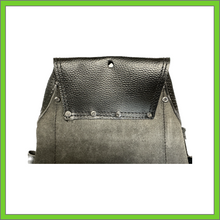 Load image into Gallery viewer, TOOL POUCH - 10 POCKET - BLACK COLOR RUGGED TOP GRAIN LEATHER
