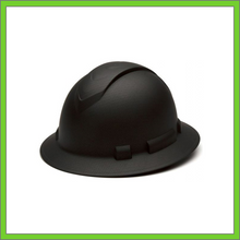 Load image into Gallery viewer, RIDGELINE FULL BRIM HARD HAT, 4-POINT RATCHET SUSPENSION, BLACK GRAPHITE PATTERN
