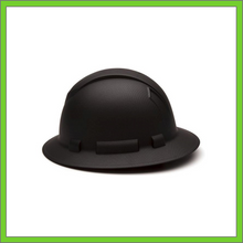 Load image into Gallery viewer, RIDGELINE FULL BRIM HARD HAT, 4-POINT RATCHET SUSPENSION, BLACK GRAPHITE PATTERN
