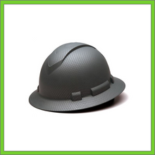 Load image into Gallery viewer, RIDGELINE FULL BRIM HARD HAT, 4-POINT RATCHET SUSPENSION, SILVER GRAPHITE PATTERN
