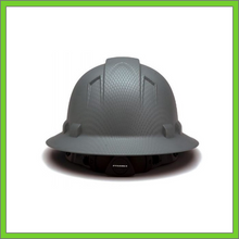 Load image into Gallery viewer, RIDGELINE FULL BRIM HARD HAT, 4-POINT RATCHET SUSPENSION, SILVER GRAPHITE PATTERN
