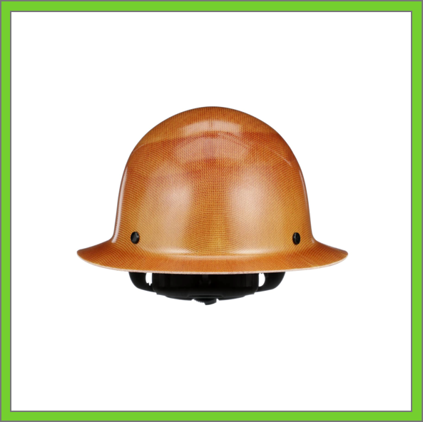 SKULLGARD FULL BRIM MSA HARD HAT WITH FAS-TRAC SUSPENSION