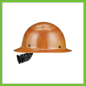 SKULLGARD FULL BRIM MSA HARD HAT WITH FAS-TRAC SUSPENSION