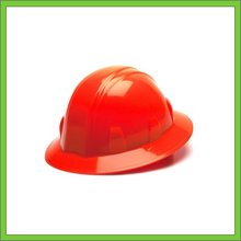 Load image into Gallery viewer, SL SERIES FULL BRIM HARD HAT,  4-POINT RATCHET SUSPENSION, HI VIS ORANGE
