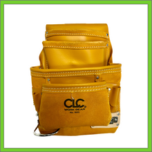 Load image into Gallery viewer, TOOL POUCH - CLC I933 TOOL BAG, 10 POCKET, TOP GRAIN LEATHER
