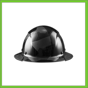 LIFT CARBON FIBER DAX 50/50 BLACK CAMO GLOSS FULL BRIM HARD HAT