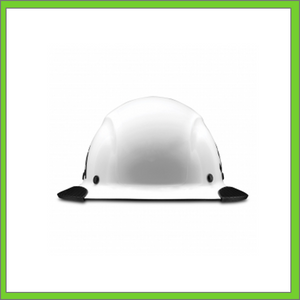 LIFT CARBON FIBER DAX 50/50 BLACK & WHITE  FULL BRIM HARD HAT