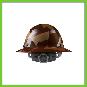 LIFT FIBER RESIN DAX 50/50 DESERT CAMO FULL BRIM HARD HAT