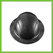 Load image into Gallery viewer, LIFT CARBON FIBER GLOSS BLACK FULL BRIM HARD HAT
