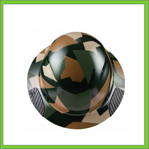 LIFT CARBON FIBER DAX 50/50 JUNGLE CAMO GLOSS FULL BRIM HARD HAT