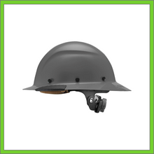 Load image into Gallery viewer, LIFT FIBER RESIN N GREY FULL BRIM HARD HAT- LIFT SAFETY
