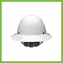 Load image into Gallery viewer, LIFT FIBER RESIN WHITE FULL BRIM HARD HAT
