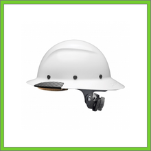 Load image into Gallery viewer, LIFT FIBER RESIN WHITE FULL BRIM HARD HAT
