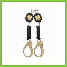 Load image into Gallery viewer, 6 FT DEWALT Self Retracting Lifeline SRL Dual with Steel Rebar Hook
